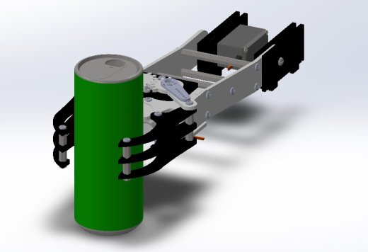 带传感器的机械臂结构缩略图